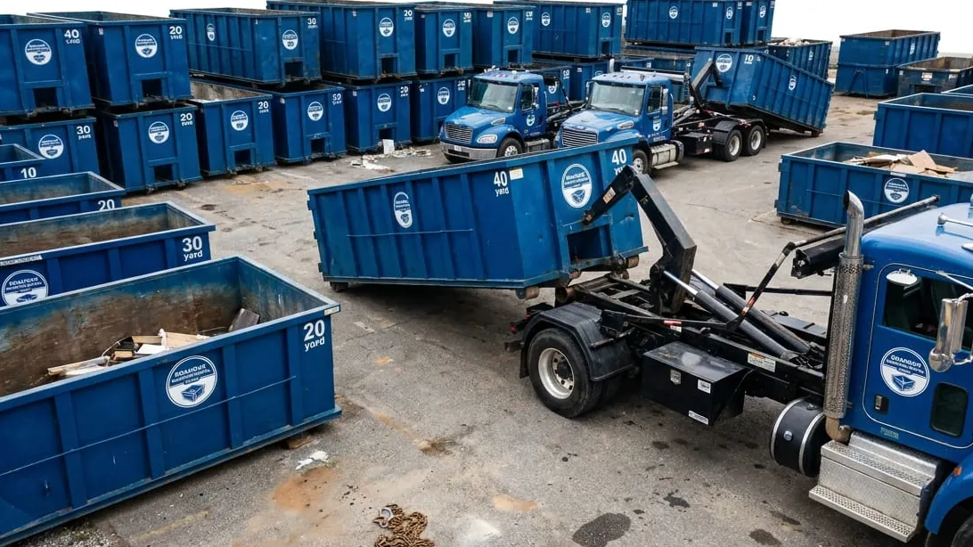 Roll-off dumpster delivery serving Daleville, Virginia from Roanoke Roll-off dumpster delivery serving Daleville, Virginia from Roanoke